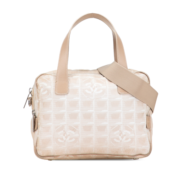 Pre-Loved Chanel New Travel Line Nylon Satchel - Picture 1 of 10